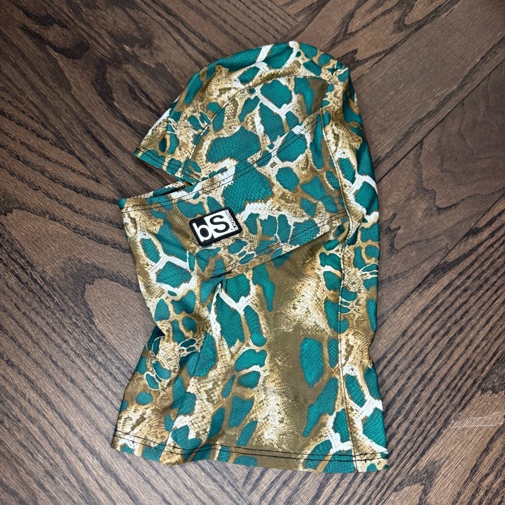 Blackstrap Hood Balaclava - Kid’s Python Snake Skin Print